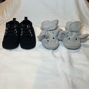 Baby shoes and slippers 12-18m